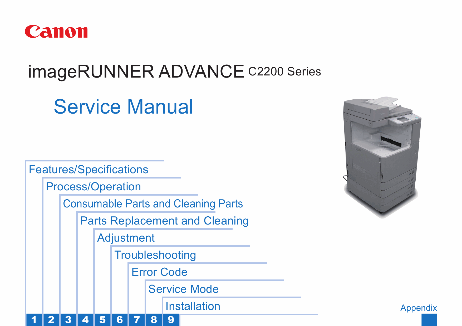 Canon imageRUNNER-iR C2220 C2225 C2230 Service Manual-1